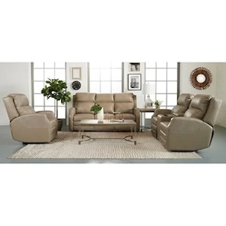 Power Reclining Living Room Group with Power Headrests